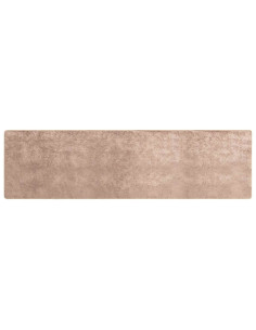 Runner Tappeto MARSA Sabbia 80 x 350 cm Poliestere e PVC 2