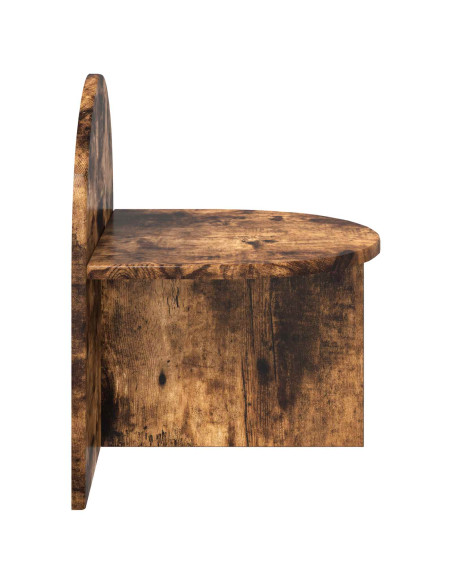 Comodino 2 pcs Rovere Fumo 40 x 35,5 x 45,5 cm