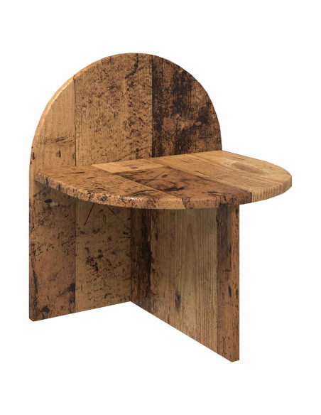Comodino 2 pcs Legno antico 40 x 35,5 x 45,5 cm