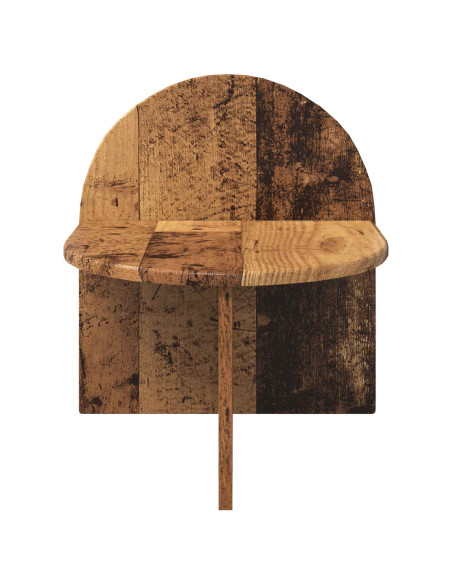 Comodino 2 pcs Legno antico 40 x 35,5 x 45,5 cm