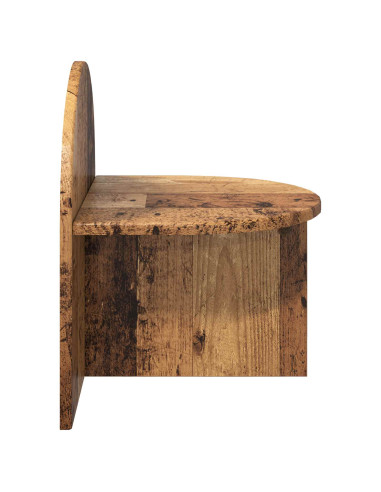 Comodino 2 pcs Legno antico 40 x 35,5 x 45,5 cm