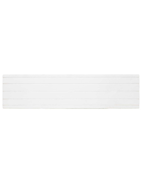 Pannelli da parete 10 pcs Antracite 100 x 25 cm Schiuma EPS