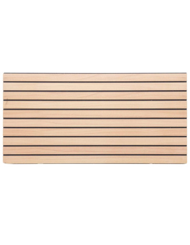 Pannelli da parete 10 pcs Marrone 100 x 50 cm Schiuma EPS