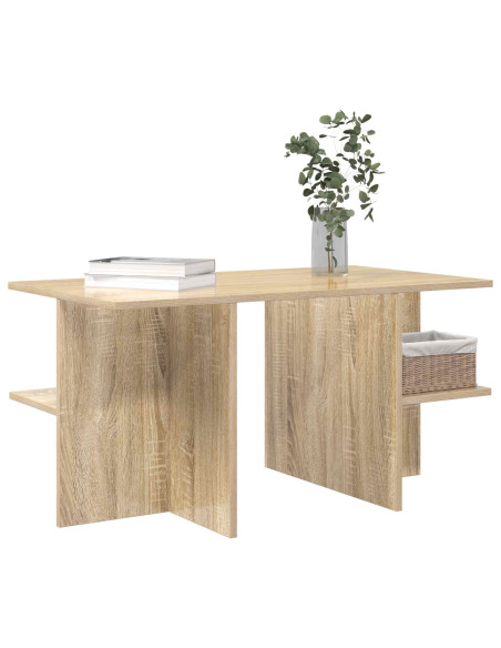 Tavolino da salotto Rovere Sonoma 87 x 50 x 45 cm