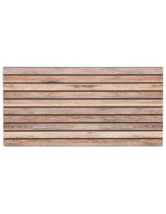 Pannelli da parete 10 pcs Marrone Chiaro 100 x 50 cm 2