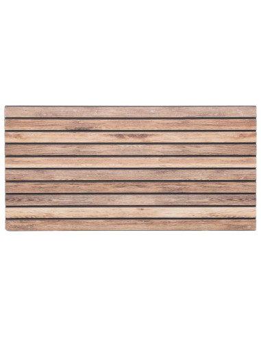 Pannelli da parete 10 pcs Marrone Chiaro 100 x 50 cm