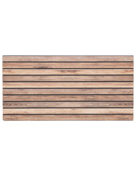 Pannelli da parete 10 pcs Marrone Chiaro 100 x 50 cm