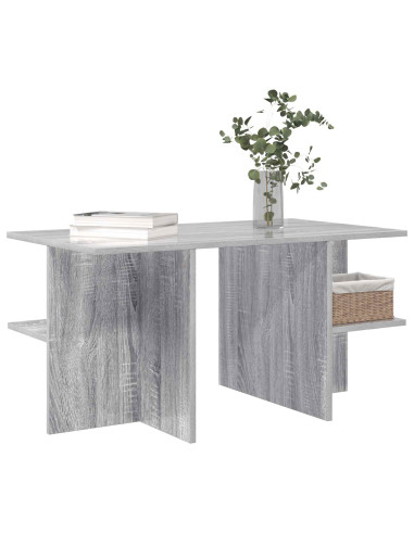 Tavolino da salotto Grigio Sonoma 87 x 50 x 45 cm