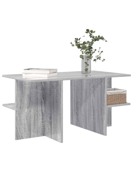 Tavolino da salotto Grigio Sonoma 87 x 50 x 45 cm