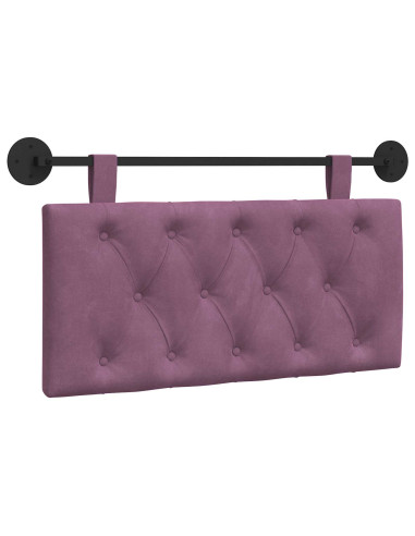Testata appesa Montaggio a parete Viola 100 x 55 x 7 cm Velluto