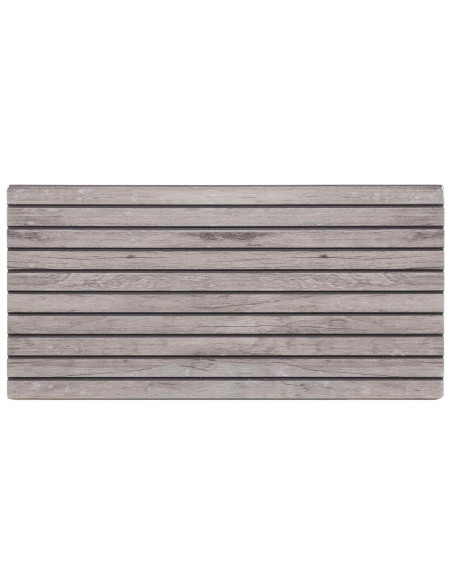 Pannelli da parete 10 pcs Grigio 100 x 50 cm Schiuma EPS