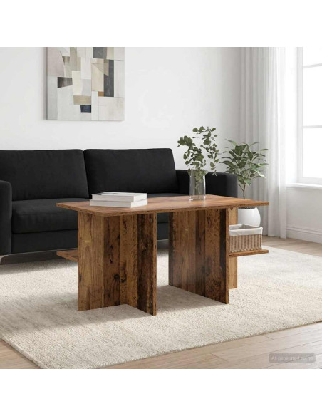 Tavolino da salotto Legno antico 87 x 50 x 45 cm