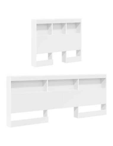 Letto Libreria Bianco 90 x 190 cm Legno multistrato