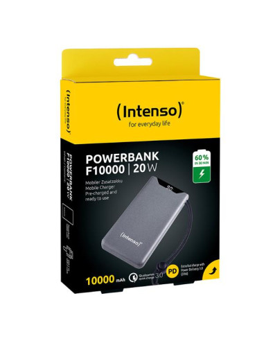 POWER BANK F10000 GREY