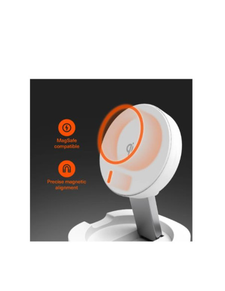 QI2.0 SINGLE WIRELESS CHARGER - WH