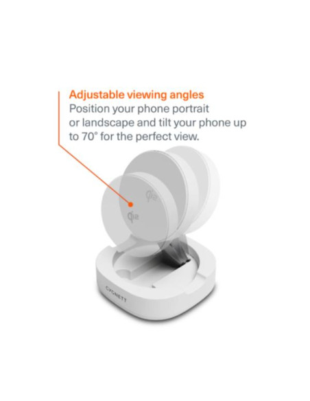 QI2.0 SINGLE WIRELESS CHARGER - WH