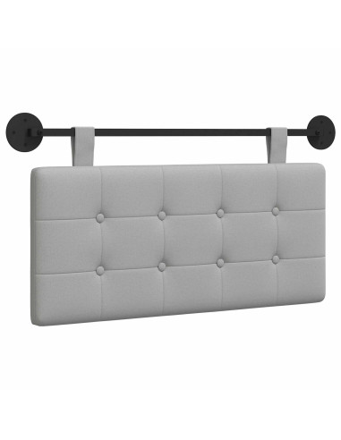 Testata appesa Grigio Nuvola 100 x 55 x 5 cm Tessuto