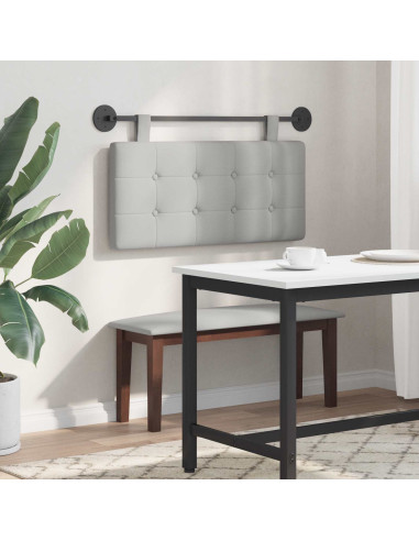 Testata appesa Grigio Nuvola 100 x 55 x 5 cm Tessuto
