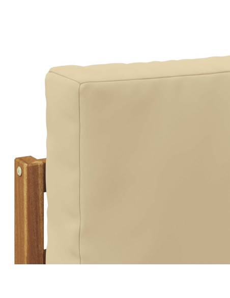 Set divano sezionale con cuscino 6 pcs Naturale