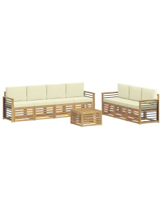 Set divani Legno di Acacia Massello 2