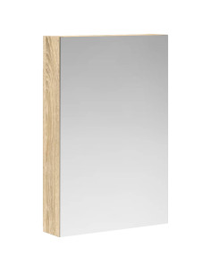 Mobiletto per specchio da bagno con lo scaffale Rovere Sonoma 2