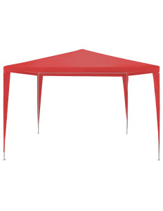 Tenda Party Rosso 300 x 300 x 255 cm PE e Acciaio 2