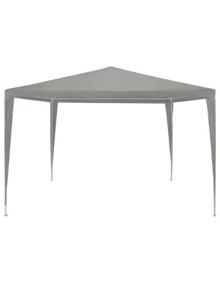 Tenda Party Grigio chiaro 300 x 300 x 255 cm PE e Acciaio
