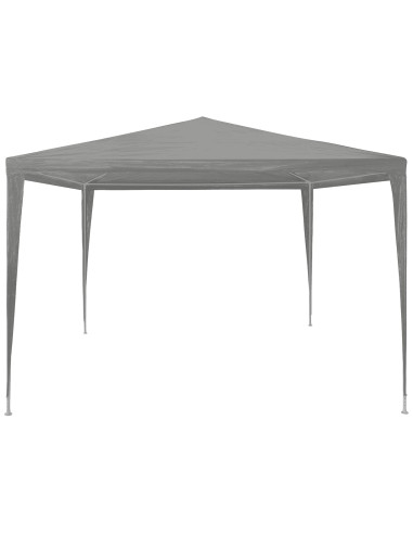 Tenda Party Grigio chiaro 300 x 300 x 255 cm PE e Acciaio