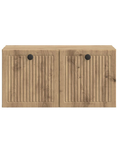 Mobile Porta TV da Muro Rovere Artigianale 59,5 x 31 x 30 cm