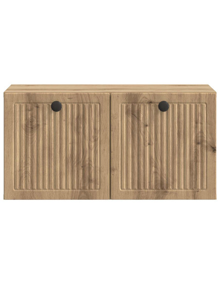Mobile Porta TV da Muro Rovere Artigianale 59,5 x 31 x 30 cm