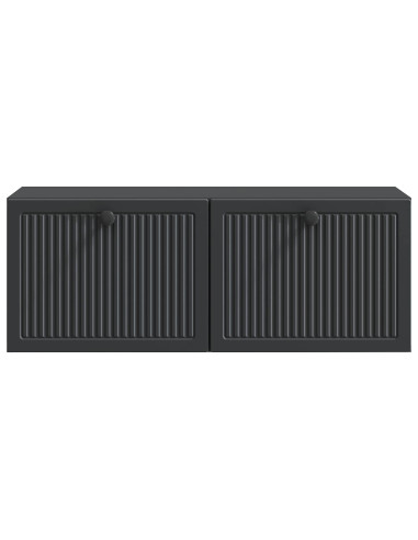 Mobile Porta TV da Muro Nero 78,5 x 31 x 30 cm