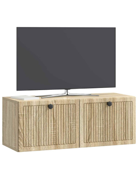 Mobile Porta TV da Muro Rovere Sonoma 78,5 x 31 x 30 cm