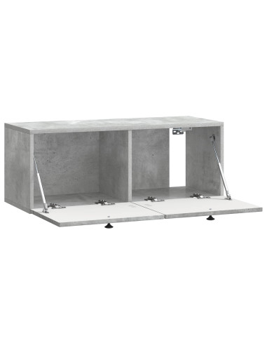 Mobile Porta TV da Muro Grigio Cemento 78,5 x 31 x 30 cm