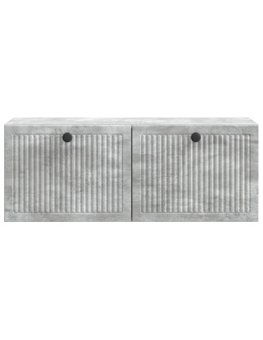 Mobile Porta TV da Muro Grigio Cemento 78,5 x 31 x 30 cm