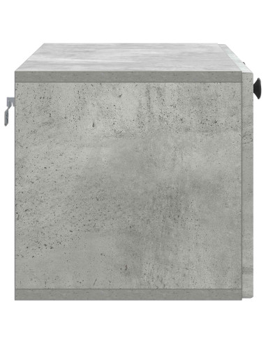 Mobile Porta TV da Muro Grigio Cemento 78,5 x 31 x 30 cm
