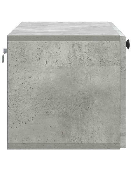 Mobile Porta TV da Muro Grigio Cemento 78,5 x 31 x 30 cm