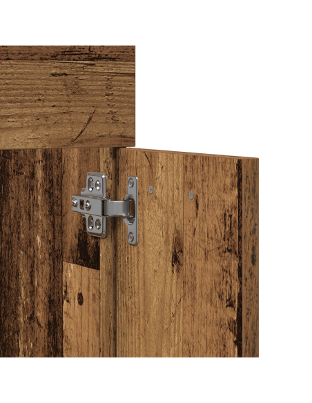 Set di Storage Montaggio a parete 4 pcs Legno multistrato