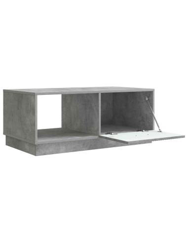 Tavolino da salotto Grigio Cemento 90 x 50 x 37 cm