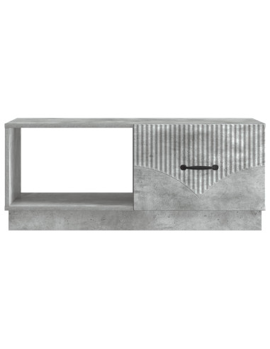 Tavolino da salotto Grigio Cemento 90 x 50 x 37 cm