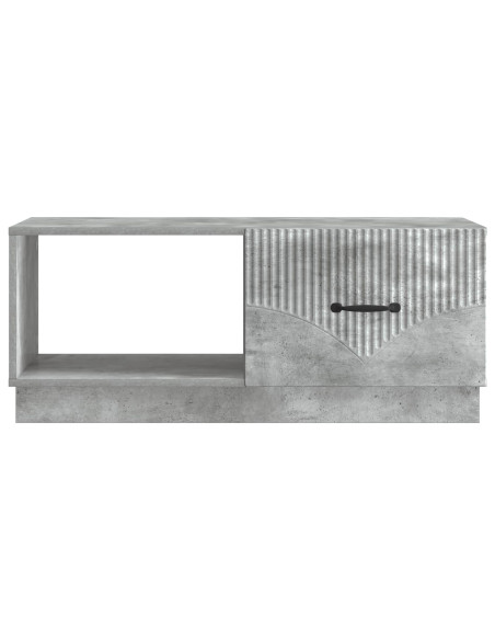 Tavolino da salotto Grigio Cemento 90 x 50 x 37 cm