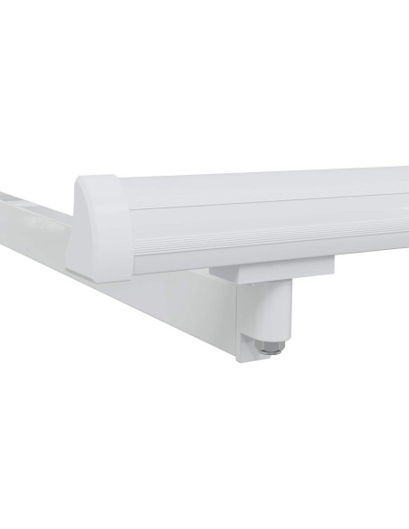 Telaio di tenda manuale Regolabile Bianco 4,5 × 3 m Acciaio