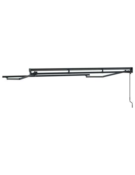 Telaio di tenda manuale Regolabile Antracite 2,5 x 2 m Acciaio
