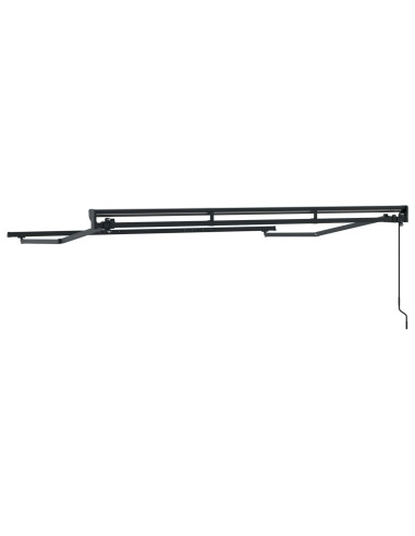 Telaio di tenda manuale Regolabile Antracite 3,5 x 2 m Acciaio