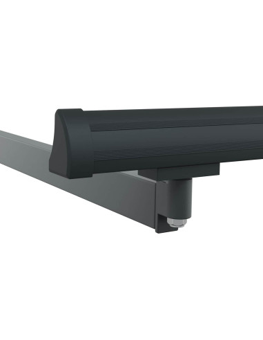 Telaio di tenda manuale Regolabile Antracite 3,5 x 2 m Acciaio
