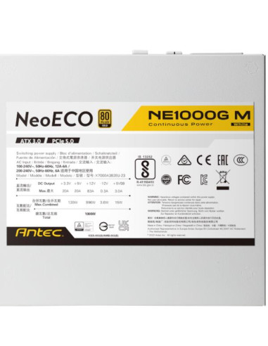 ALIMENTATORE NE1000G 80+ GOLD