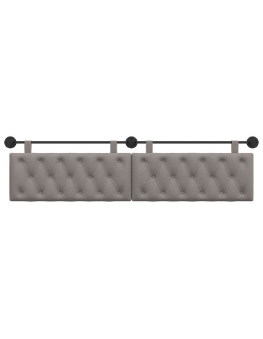 Testata appesa Montaggio a parete Talpa 210 x 55 x 7 cm Tessuto