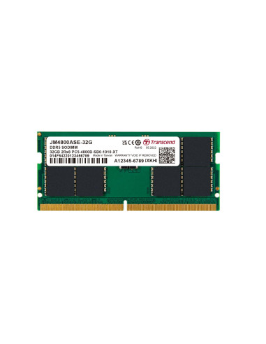 32GB JM DDR5 4800 SO-DIMM 2RX8 2GX8