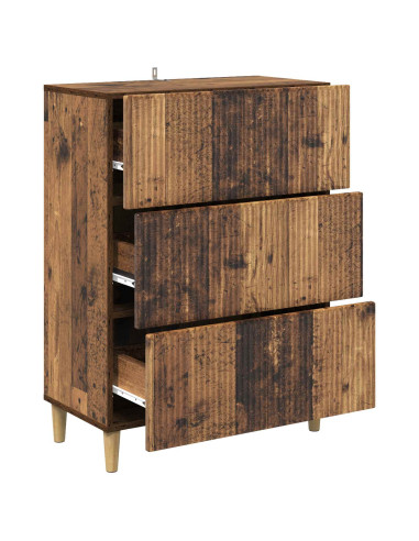 Mobile con Cassetti Legno antico 66 x 34,5 x 90 cm
