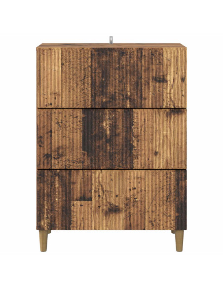 Mobile con Cassetti Legno antico 66 x 34,5 x 90 cm