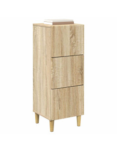 Mobile con Cassetti Rovere Sonoma 33 x 34,5 x 90 cm 2